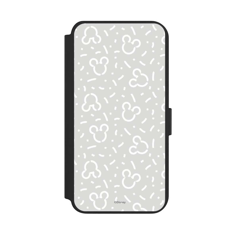 Galaxy S23 + NIVOflip Disney Mickey Icon Pattern Grey