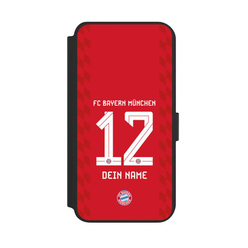 Samsung Galaxy S23+ NIVOflip FC Bayern München Trikot Personalisierbar 25-26