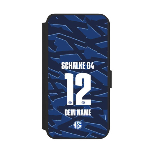 Samsung Galaxy S23+ NIVOflip Schalke 04 Trikot Personalisierbar 25-26