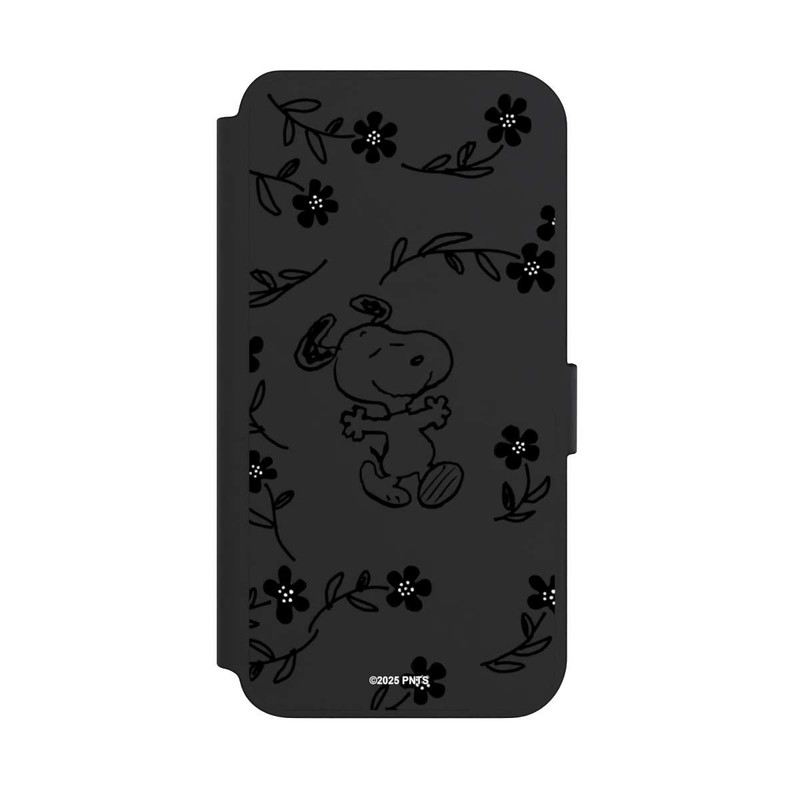 Galaxy S23 + NIVOflip Snoopy und Flowers Transparent
