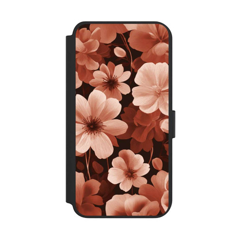 Samsung Galaxy S23+ NIVOflip Rote Negativblumen mit KI