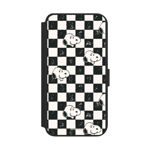 Samsung Galaxy S23+ NIVOflip Snoopy Heads Checked Pattern