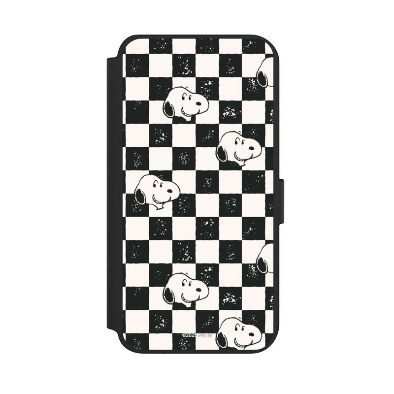 Galaxy S23 + NIVOflip Snoopy Heads Checked Pattern