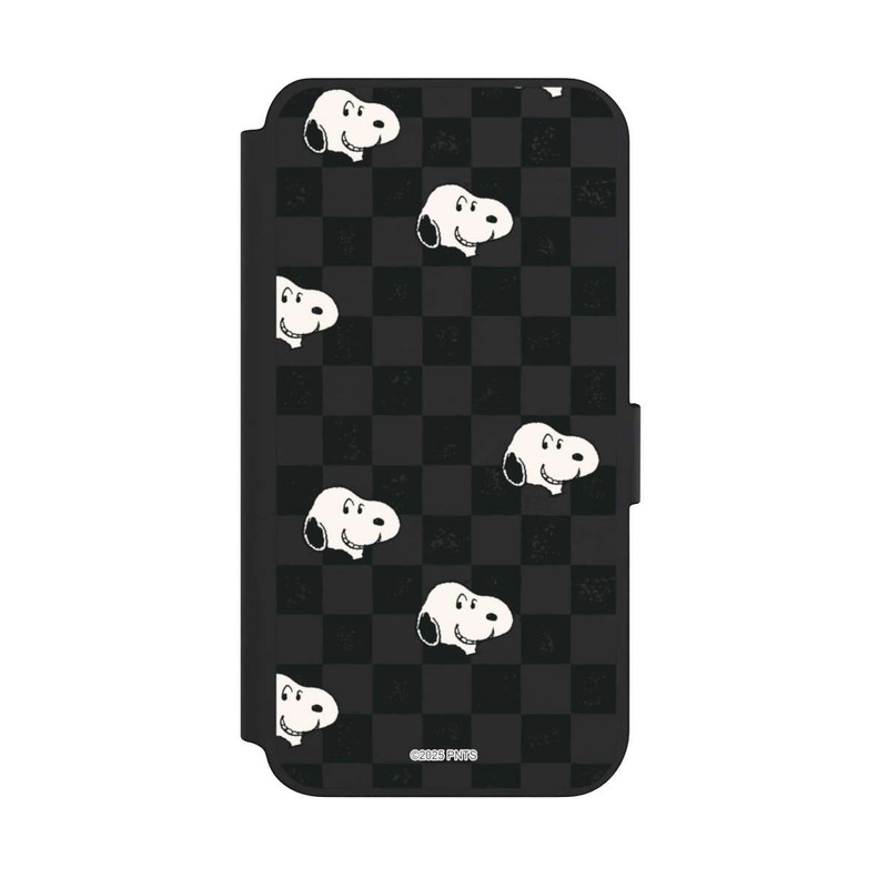 Galaxy S23 + NIVOflip Snoopy Checked Pattern