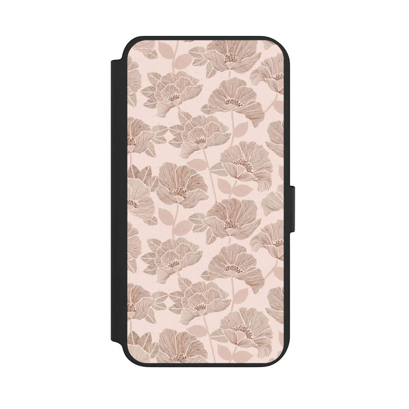 Galaxy S23 + NIVOflip Brown Floral Block