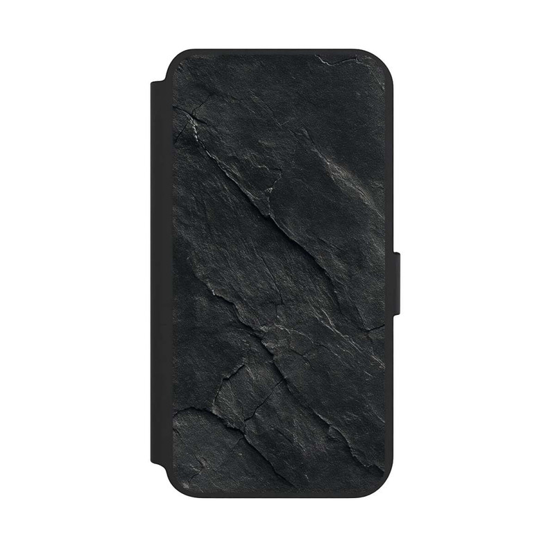 Galaxy S23 + NIVOflip Dark Grey Slate Look
