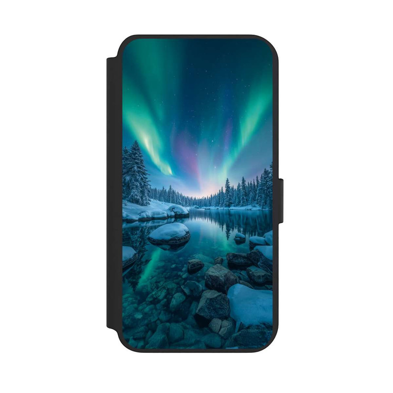 Galaxy S23 + NIVOflip Aurora Borealis Glow with AI