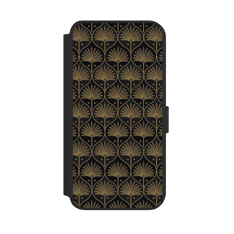 Galaxy S23 + NIVOflip Feuilles Art Déco