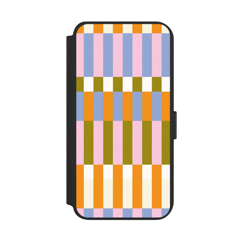 Galaxy S23 + NIVOflip Buntes Karomuster