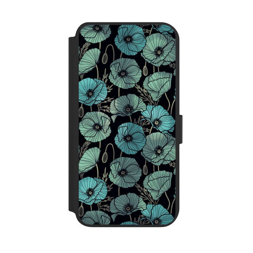 Samsung Galaxy S23+ NIVOflip Summer Poppies Green