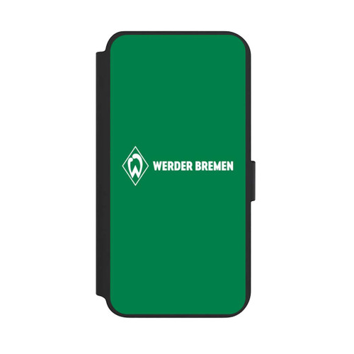 Samsung Galaxy S23+ NIVOflip Werder Bremen Schriftzug Raute Grün