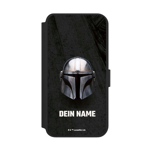 Samsung Galaxy S23+ NIVOflip Star Wars Mandalorian Black Helmet Personalisierbar