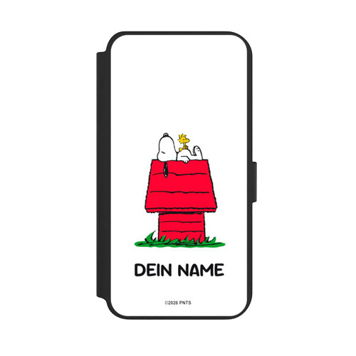 Samsung Galaxy S23+ NIVOflip Snoopy and Woodstock Classic Personalisierbar