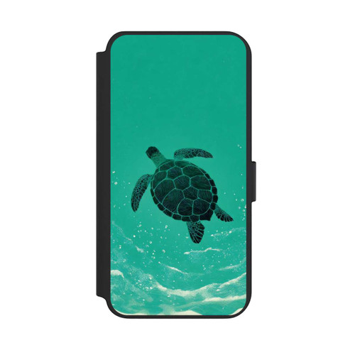 Samsung Galaxy S23+ NIVOflip Turtle in the Ocean with AI