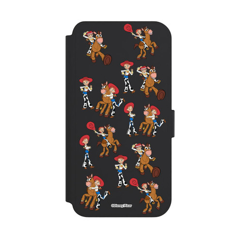 Samsung Galaxy S23+ NIVOflip Toy Story 5 Jessie Cowboy Pattern Transparent