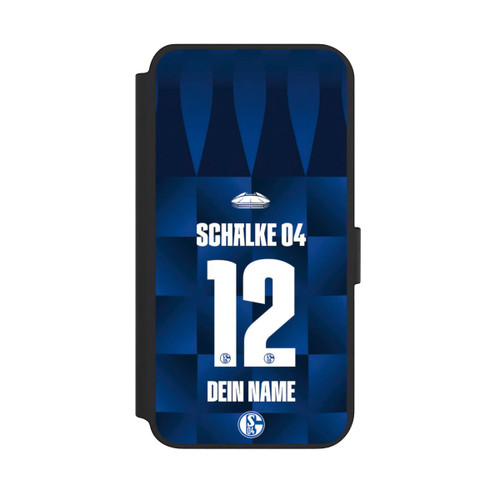 Samsung Galaxy S23+ NIVOflip Schalke 04 Trikot Personalisierbar 26-27