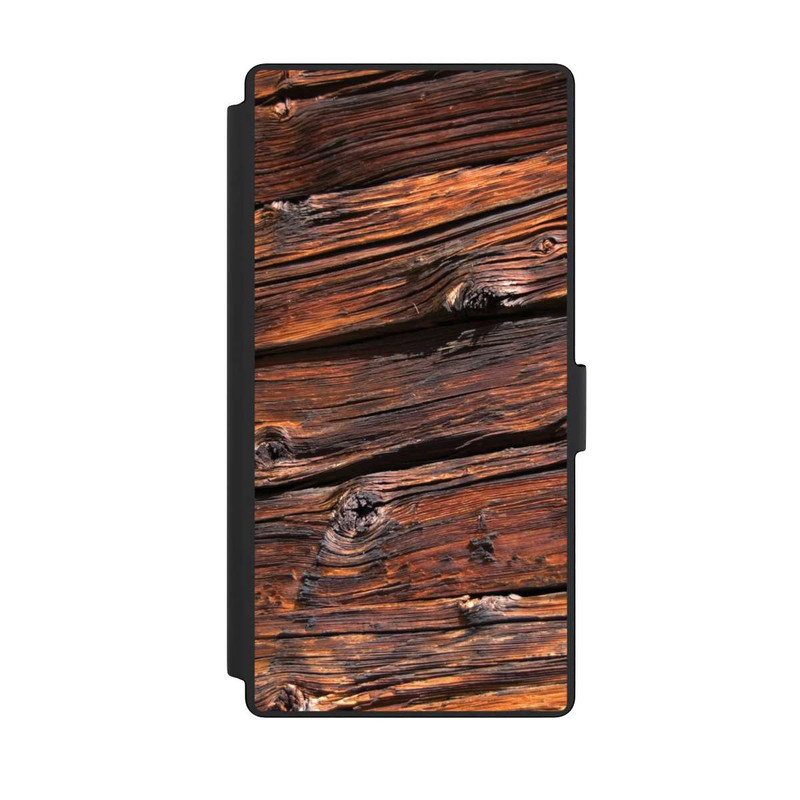 Galaxy S23 Ultra NIVOflip Verwitterte Holzplanken