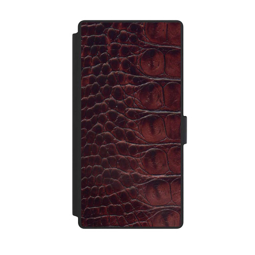 Samsung Galaxy S23 Ultra NIVOflip Cuir de Crocodile
