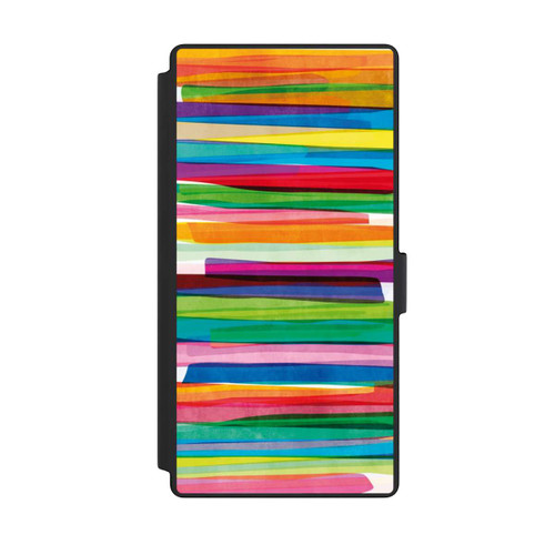 Samsung Galaxy S23 Ultra NIVOflip Rayures Colorées 1