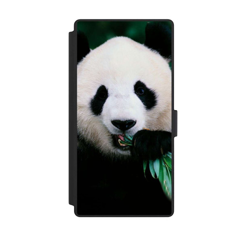 Samsung Galaxy S23 Ultra NIVOflip Panda mit Bambus