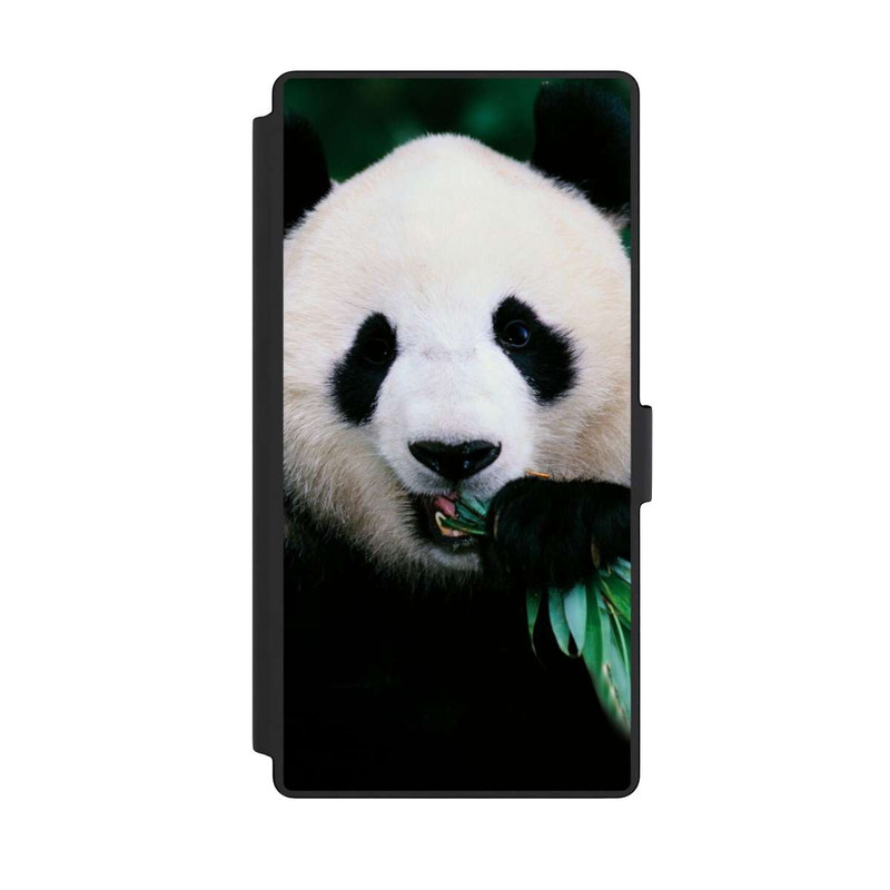 Galaxy S23 Ultra NIVOflip Panda mit Bambus