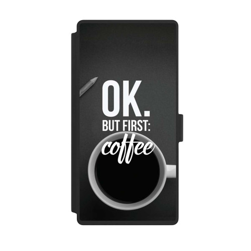 Samsung Galaxy S23 Ultra NIVOflip OK.But first:Coffee