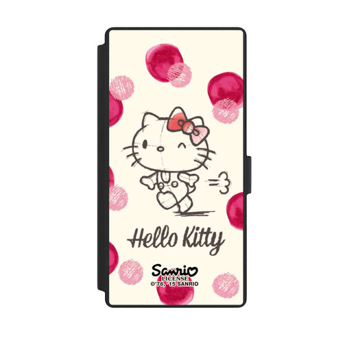 Samsung Galaxy S23 Ultra NIVOflip Hello Kitty - Pünktchen