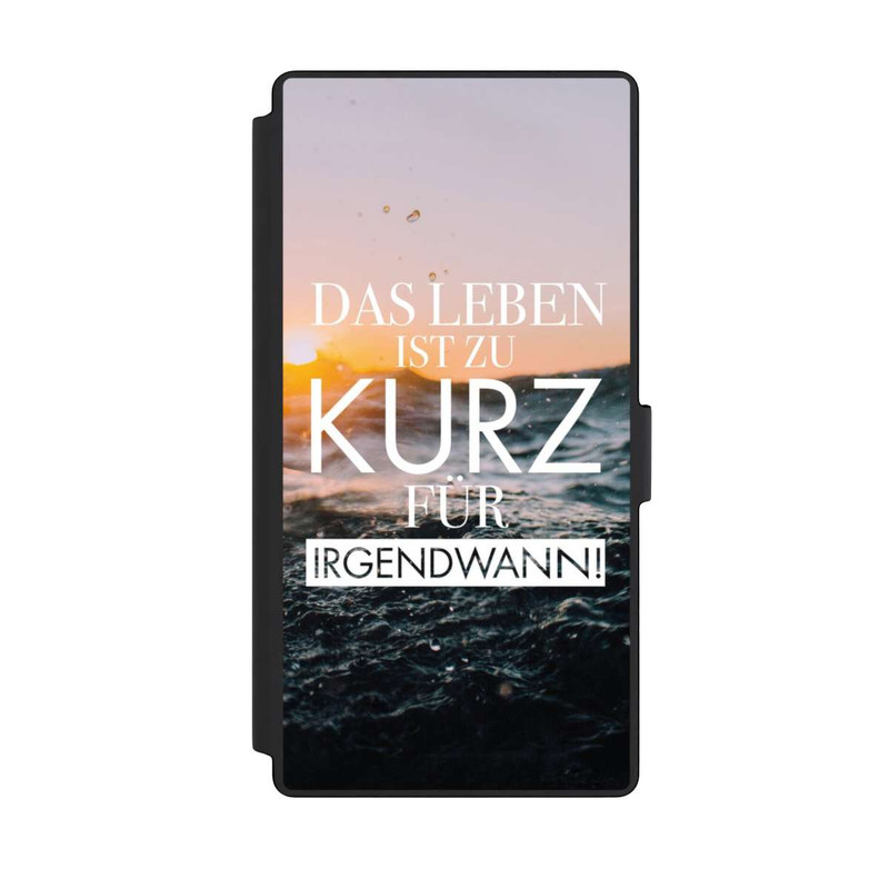 Galaxy S23 Ultra NIVOflip Leben zu Kurz für Irgendwann