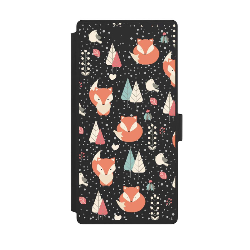 Galaxy S23 Ultra NIVOflip Motif Renards sans Fond