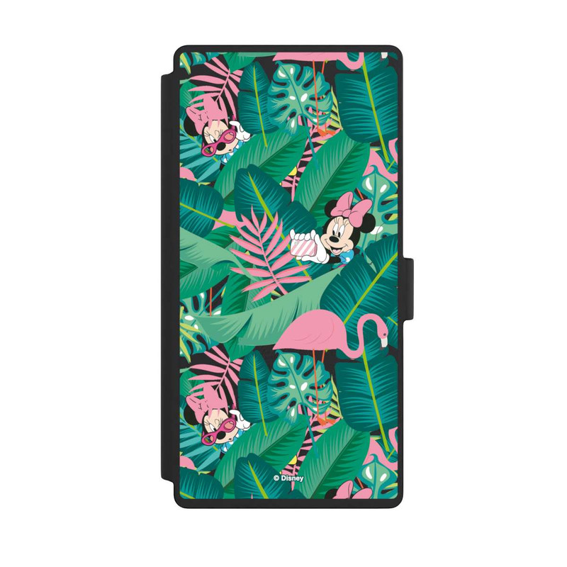 Galaxy S23 Ultra NIVOflip Minnie Summer Palm Leaves Transparent