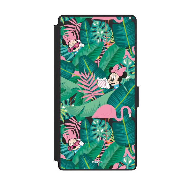 Galaxy S23 Ultra NIVOflip Minnie Summer Palm Leaves Transparent