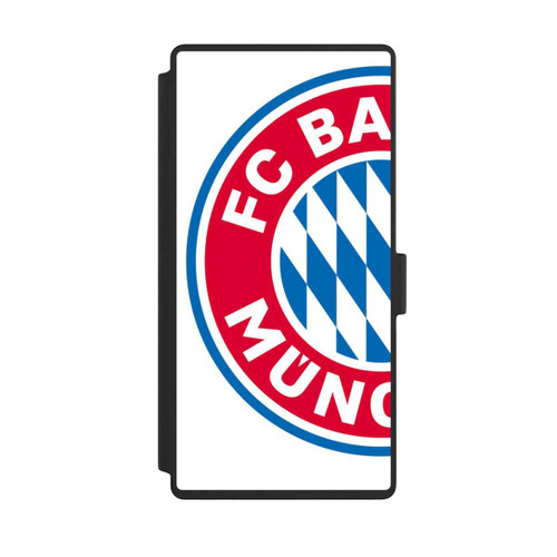 Samsung Galaxy S23 Ultra NIVOflip Großes FCB Logo Weiß