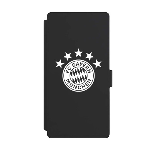 Samsung Galaxy S23 Ultra NIVOflip FCB Logo einfarbig mit Sternen - ohne Hintergrund