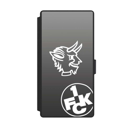 Samsung Galaxy S23 Ultra NIVOflip Teufelskopf FCK auf Schwarz