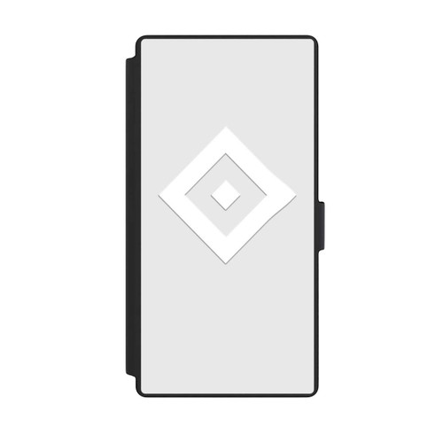 Samsung Galaxy S23 Ultra NIVOflip Rauten Logo auf HSV Grau