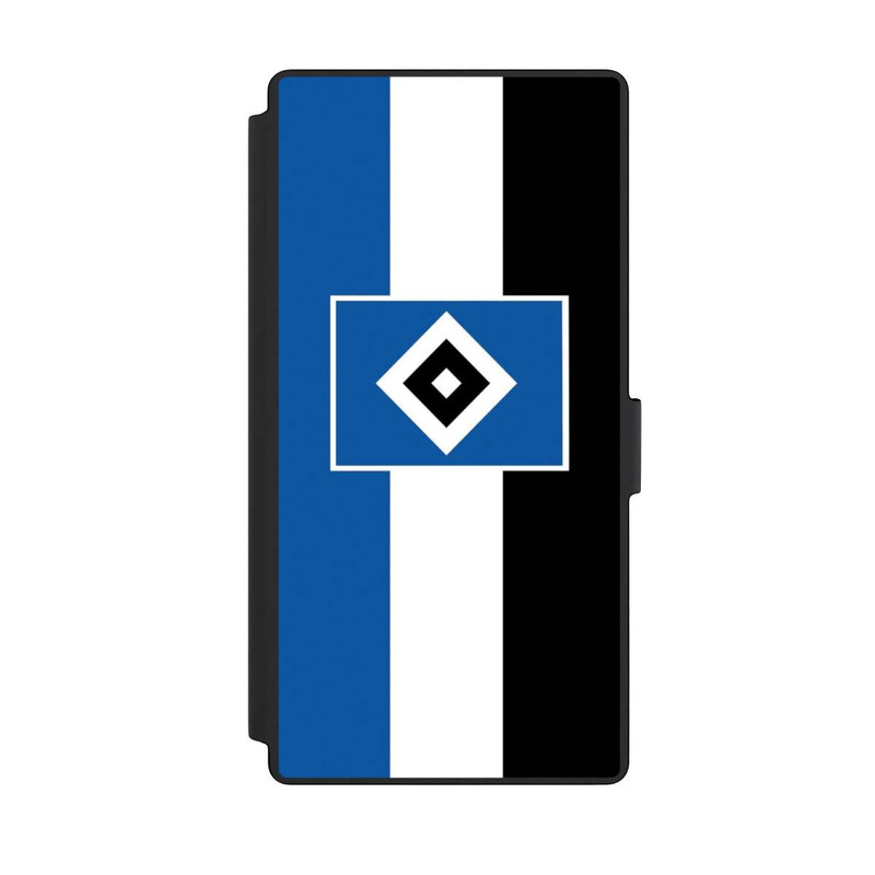 Galaxy S23 Ultra NIVOflip HSV Streifen - Blau-Weiß-Schwarz