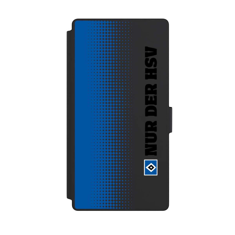 Galaxy S23 Ultra NIVOflip Nur der HSV - Rautenraster Blau - ohne Hintergrund