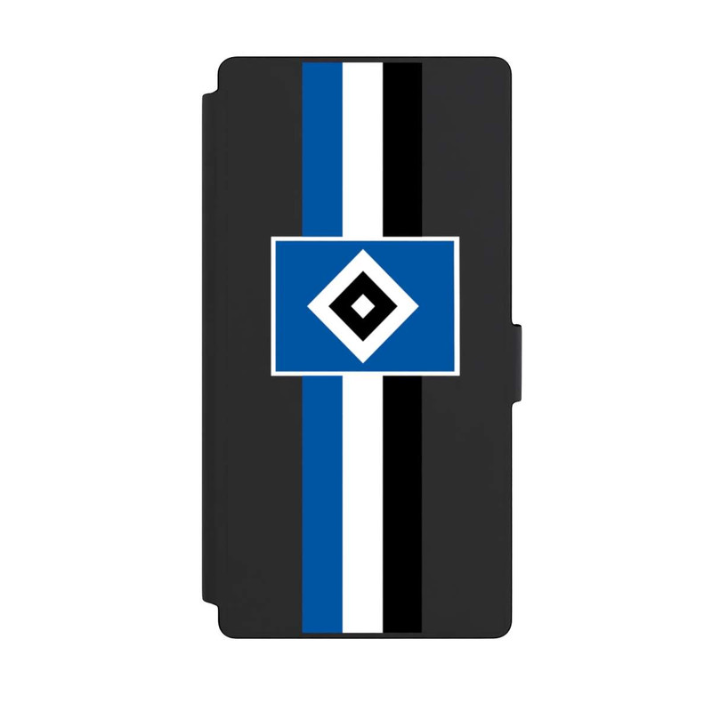 Galaxy S23 Ultra NIVOflip HSV Streifen - Blau-Weiß-Schwarz - ohne Hintergrund