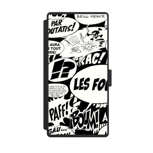 Samsung Galaxy S23 Ultra NIVOflip Bulles BD Astérix Noir