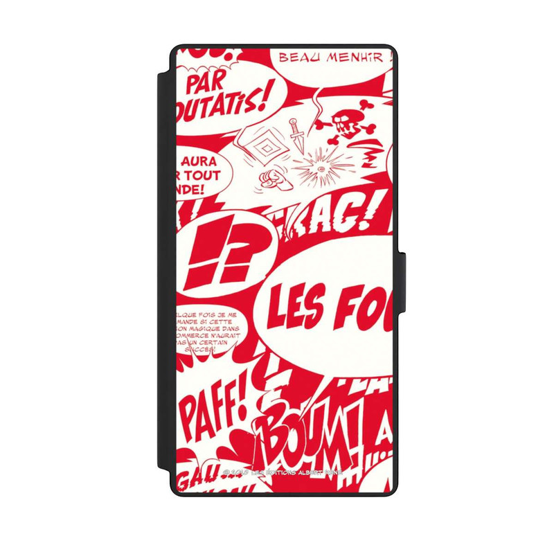 Galaxy S23 Ultra NIVOflip Sprechblasen Asterix Rot