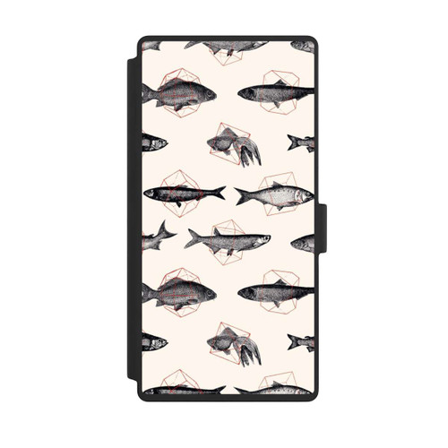 Samsung Galaxy S23 Ultra NIVOflip Fische in Geometrie