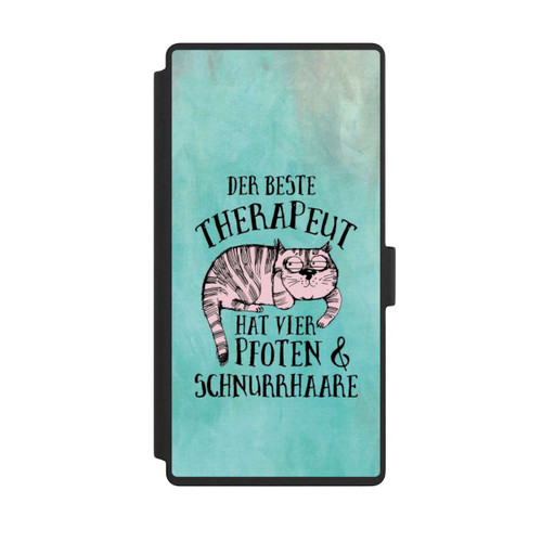 Samsung Galaxy S23 Ultra NIVOflip Katze Therapeut