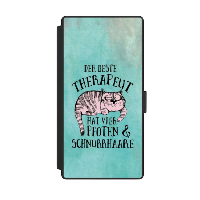 Galaxy S23 Ultra NIVOflip Katze Therapeut