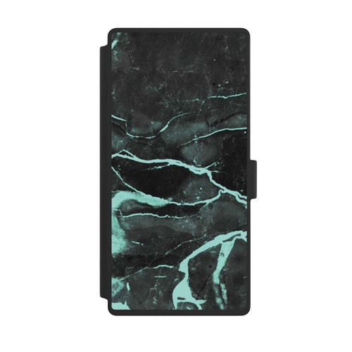 Samsung Galaxy S23 Ultra NIVOflip Grauer und blauer Marmor