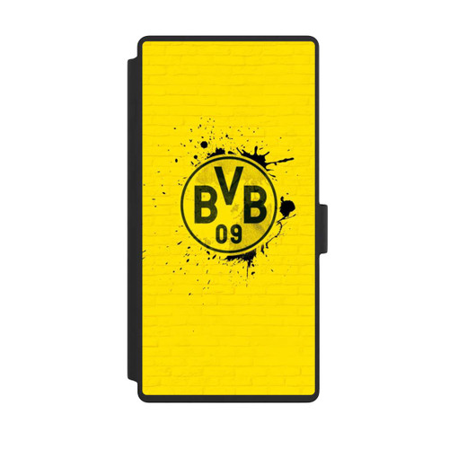 Samsung Galaxy S23 Ultra NIVOflip Spraylogo Yellow - BVB