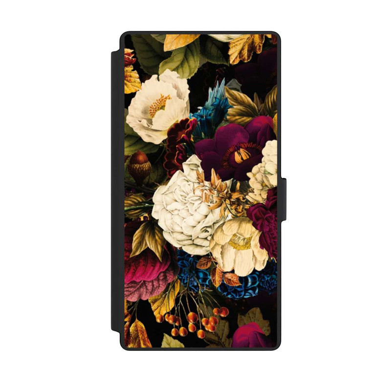 Galaxy S23 Ultra NIVOflip Fleurs vintage sombres