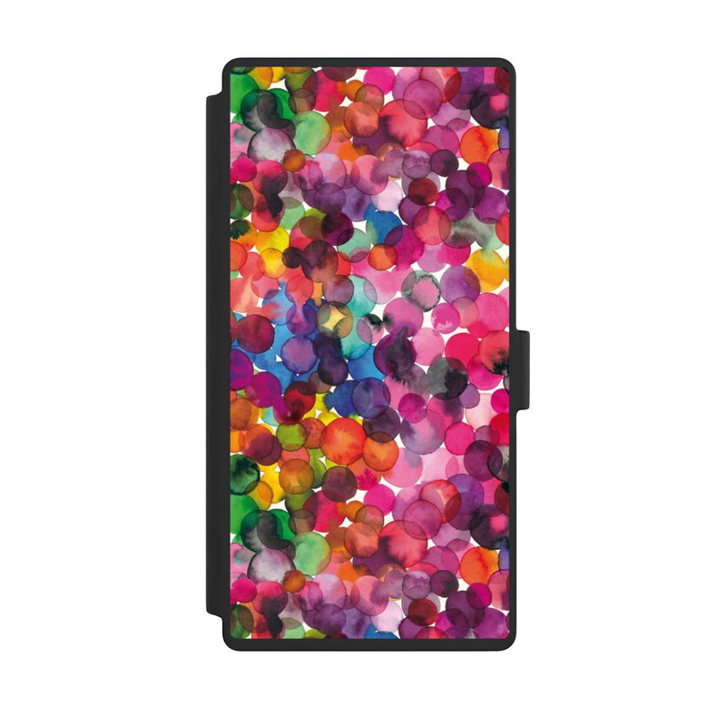 Galaxy S23 Ultra NIVOflip Überlappende Aquarellpunkte