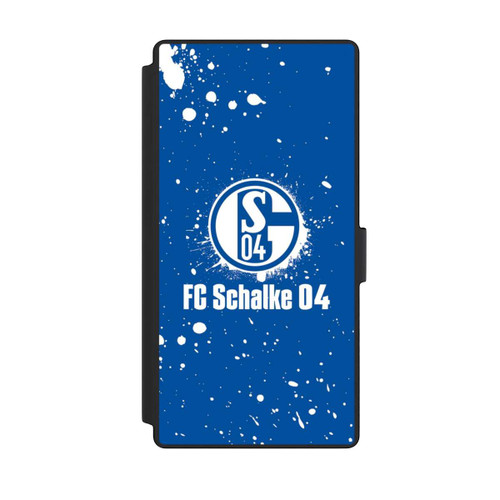 Samsung Galaxy S23 Ultra NIVOflip Schalke 04 - Spraylogo