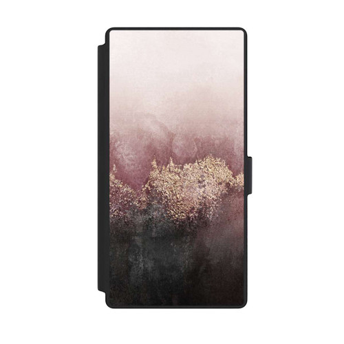 Samsung Galaxy S23 Ultra NIVOflip Rosa Himmelsstaub Golddruck