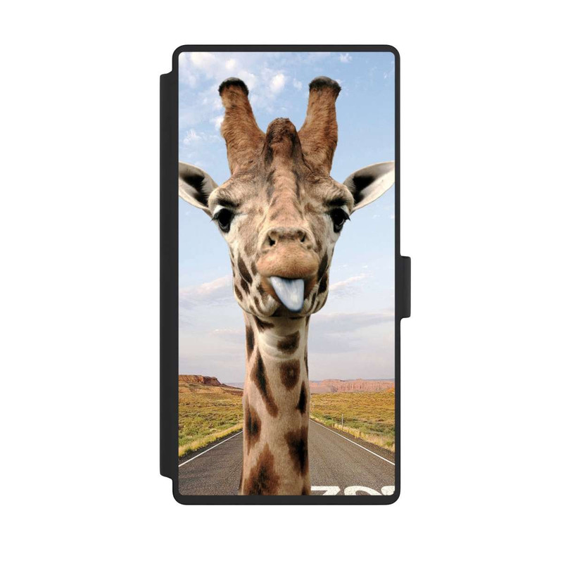 Galaxy S23 Ultra NIVOflip Girafe sur la route